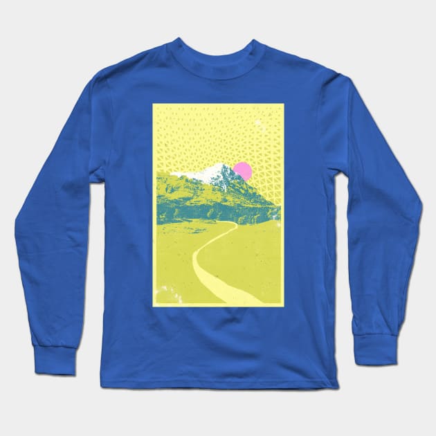 MOUNTAIN PATH Long Sleeve T-Shirt by Showdeer